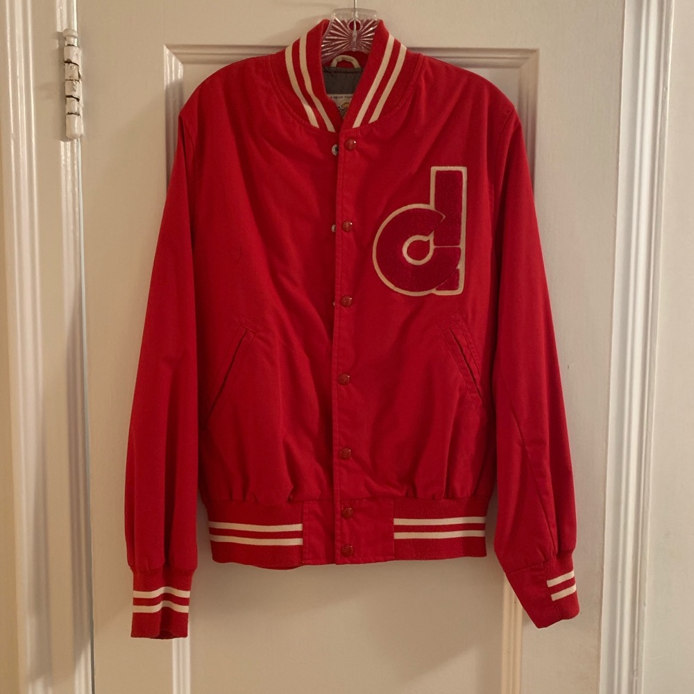 Golden Bear Custom Lightweight Varsity Jacket Sz M